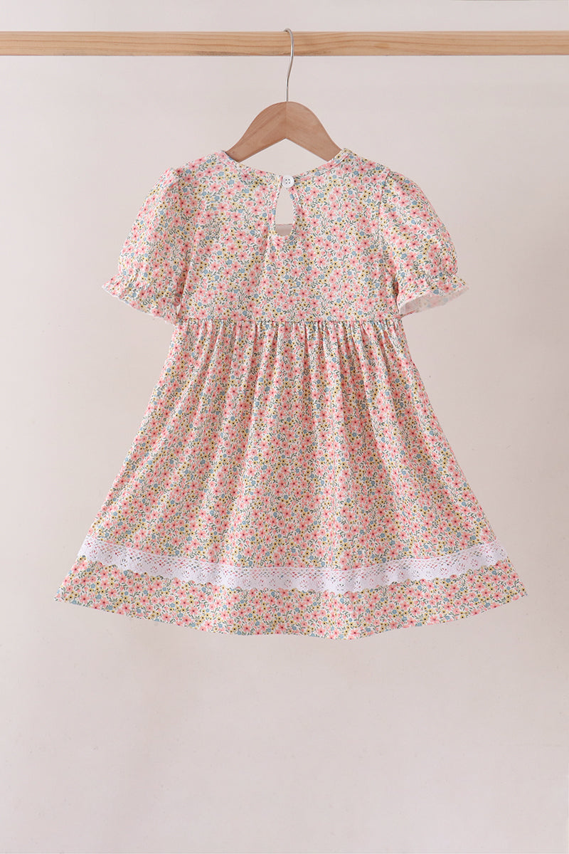 Floral Smocked Dress
