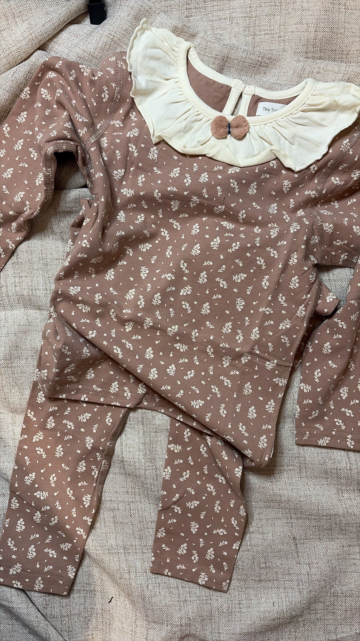 Flower pant set