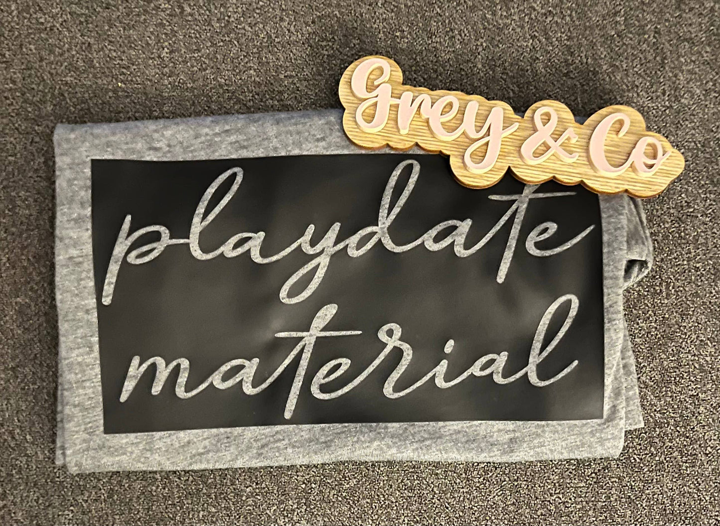 Playdate Material Tee: