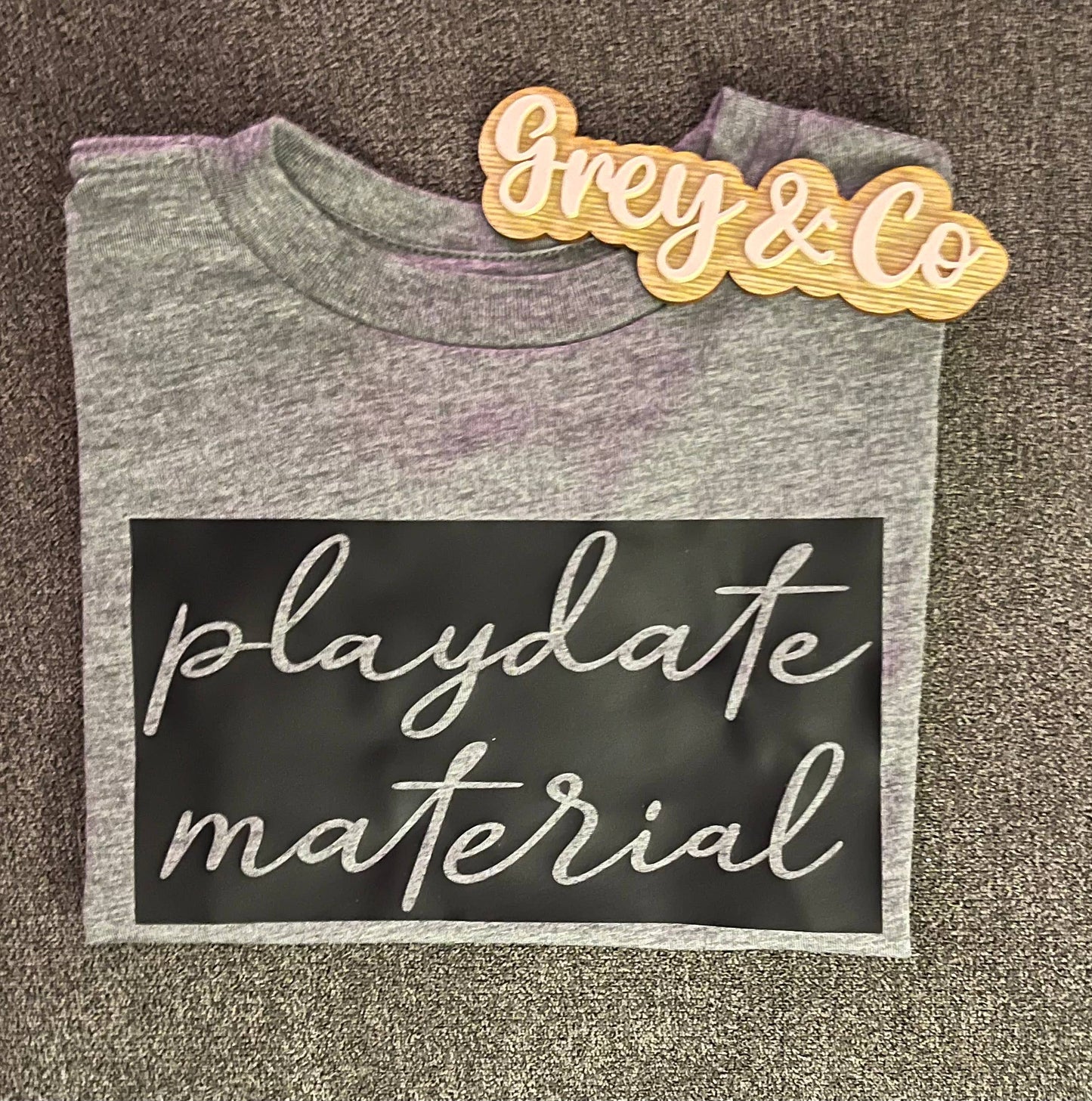 Playdate Material Tee: