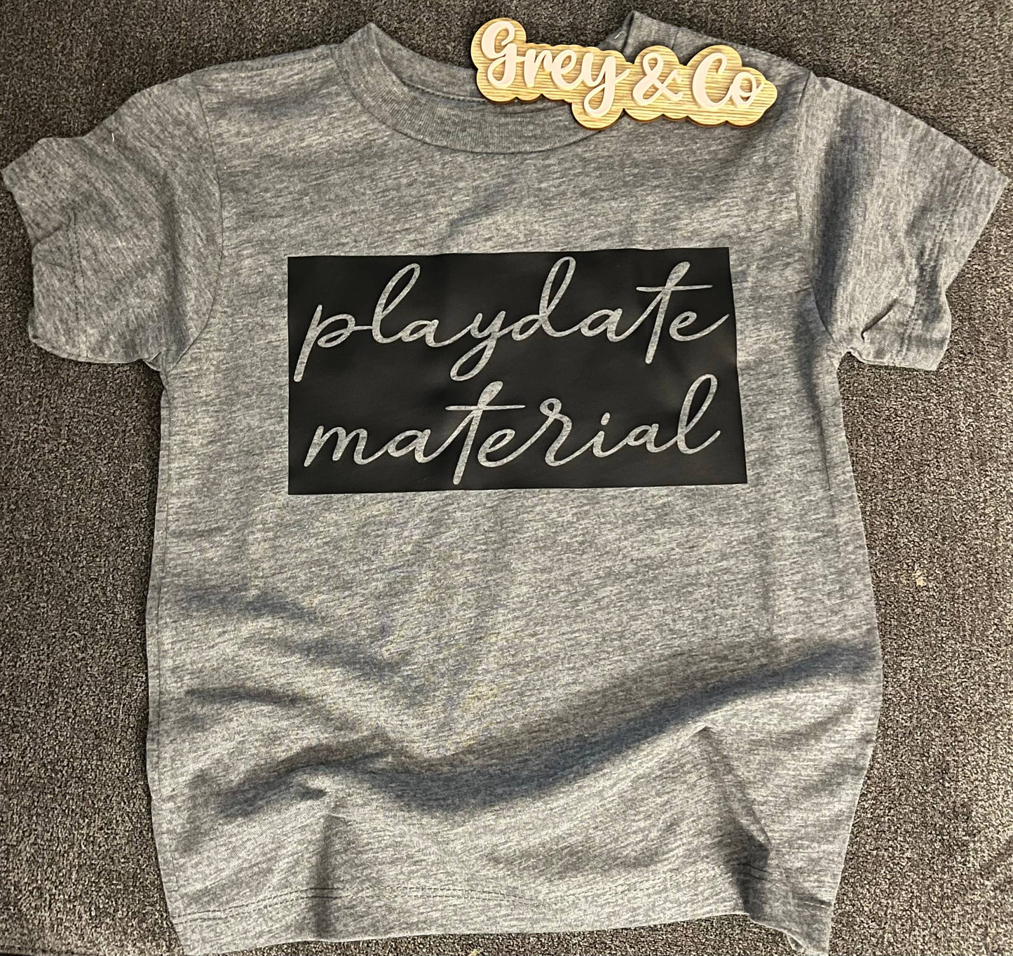 Playdate Material Tee: