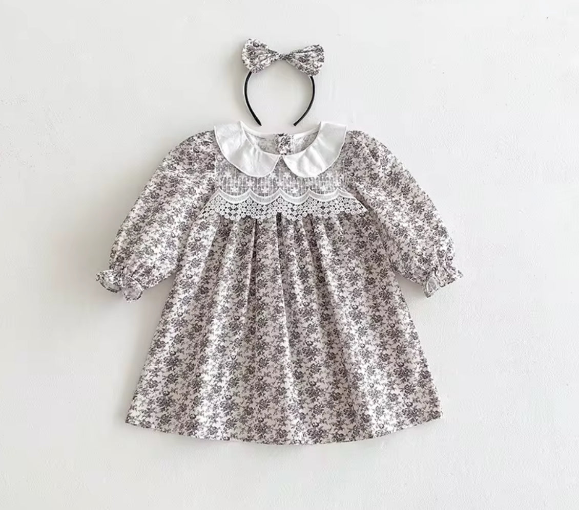 Lace dress with Headpiece