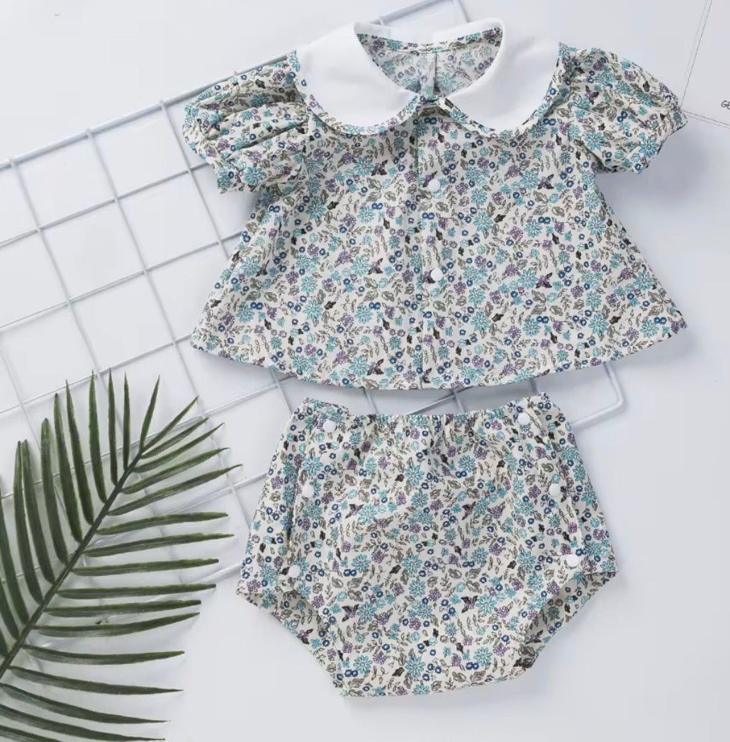 Flower print set