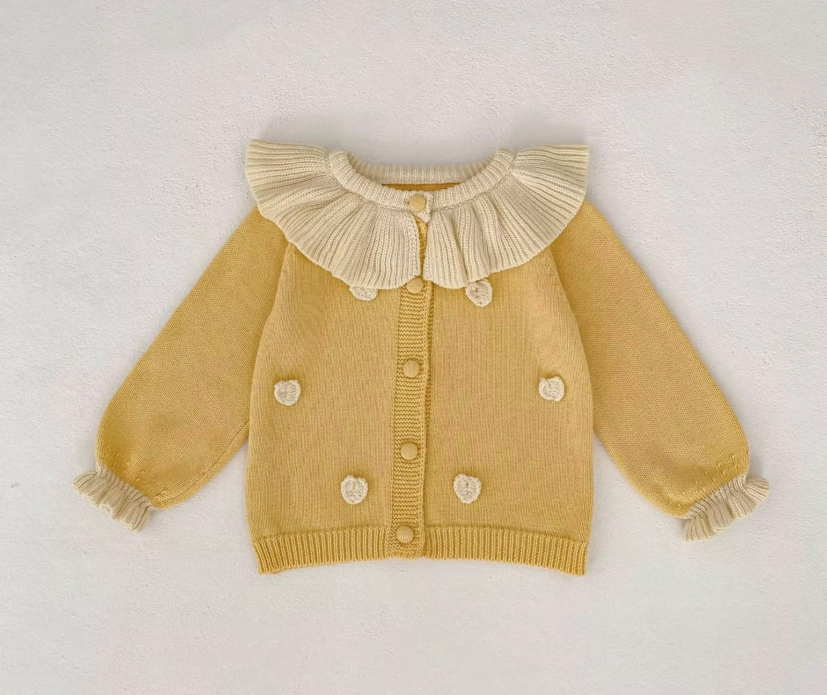 Mustard cardigan