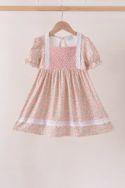Floral Smocked Dress