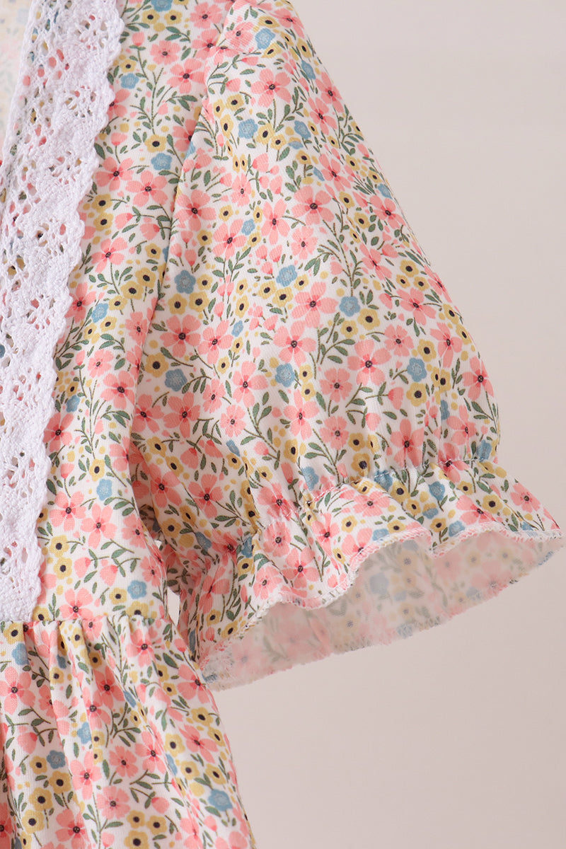 Floral Smocked Dress