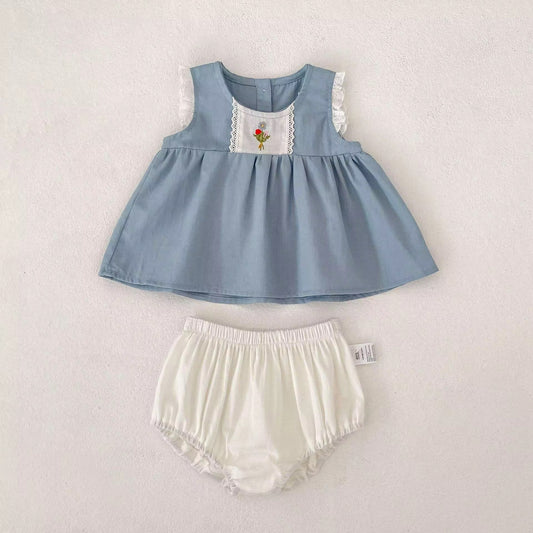 Blue 2 piece