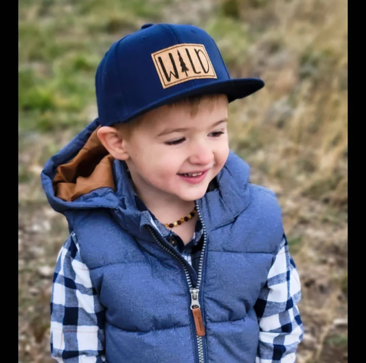 Wild tree snapback: Gray / Toddler