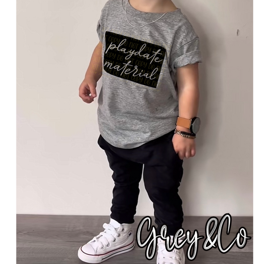 Playdate Material Tee: