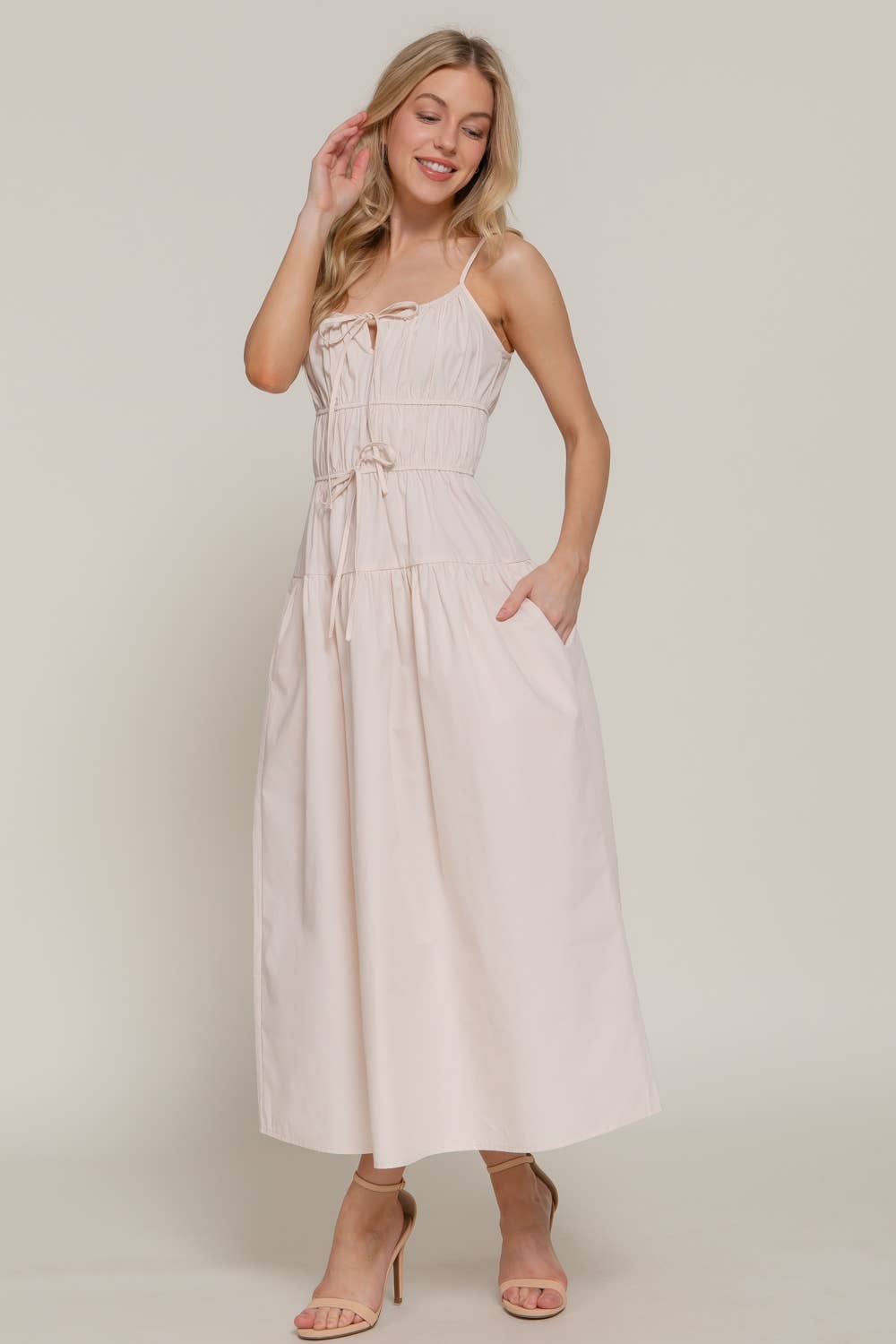 Front Tie Dress